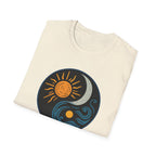 Sun and Moon Waves T-Shirt